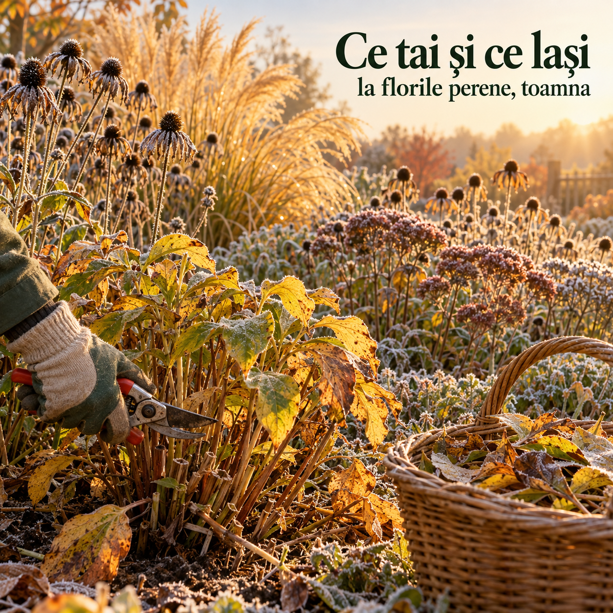Ce tai și ce lași la florile perene toamna: ghid plantă cu plantă