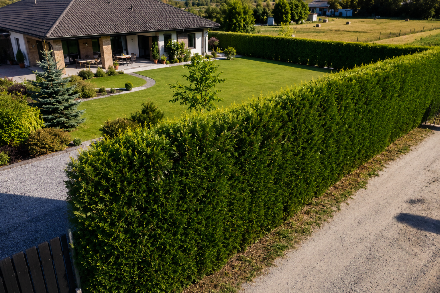 Gard viu Chiparos Leyland - Cupressocyparis Leylandii (60-80 cm sau 100-110 cm înălțime)