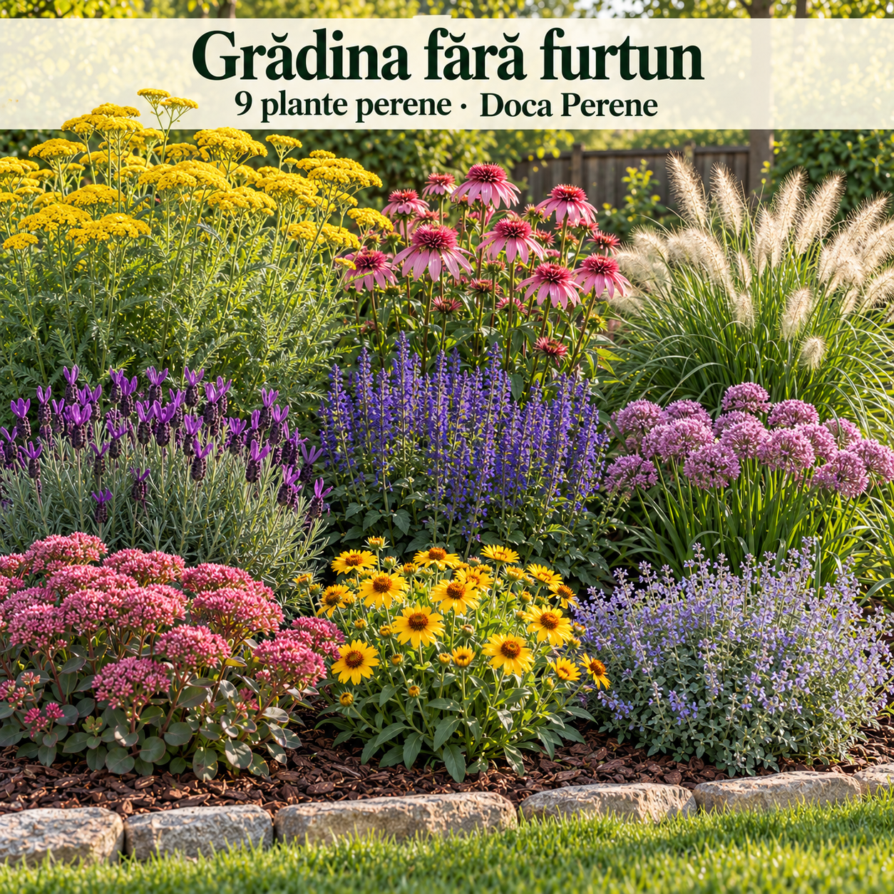 Grădina fără furtun – 9 perene pentru soare, care se descurcă fără udat