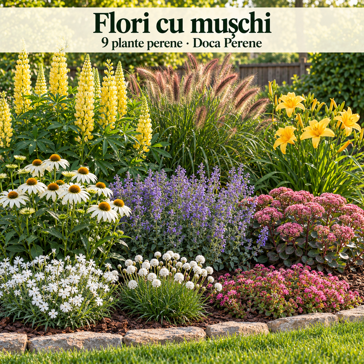Flori cu mușchi – 9 perene pentru cele mai fierbinți colțuri ale grădinii