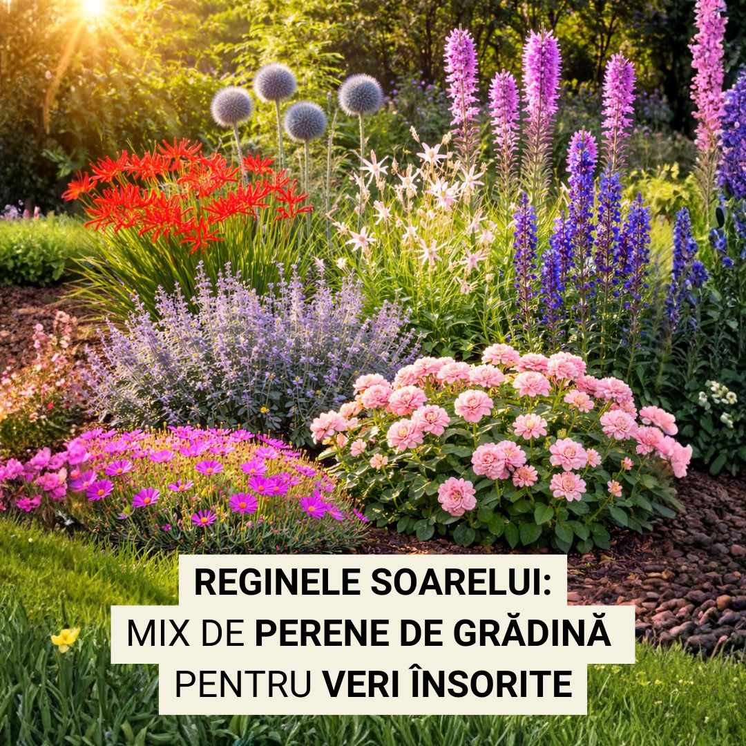 Reginele Soarelui: perene pt grădini cu soare din plin