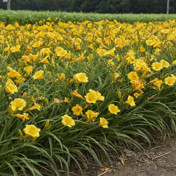 Crin de o zi Pitic - Hemerocallis Stella D'Oro - DocaPerene