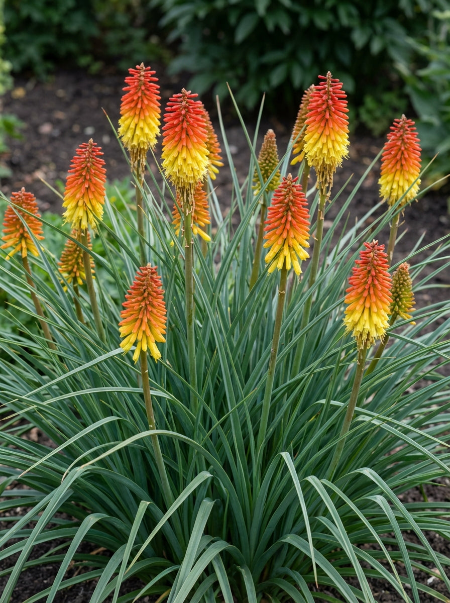 Floarea făcliei - Kniphofia uvaria ‘Grandiflora’