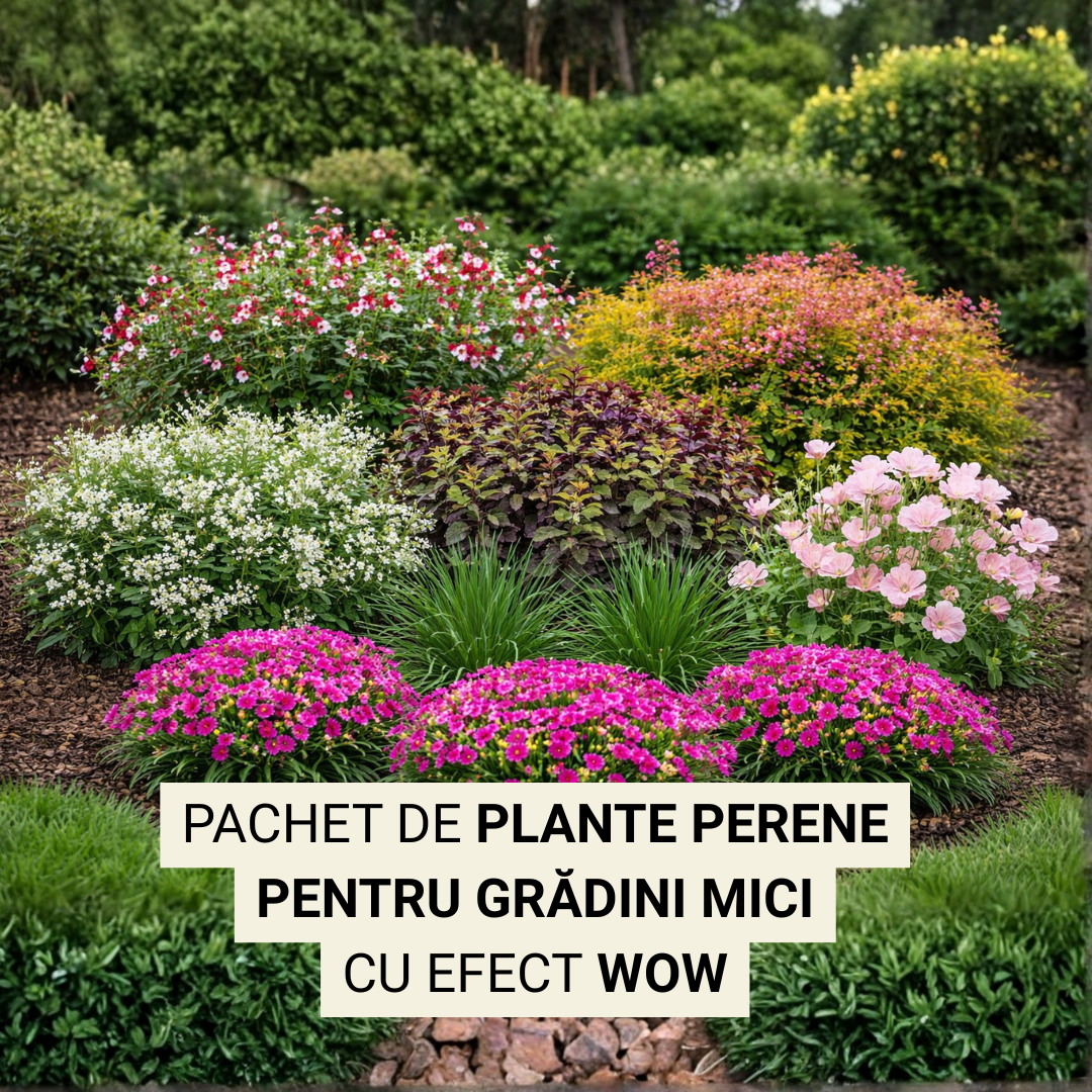 Pachet: Perene pt gradini mici cu efect WOW