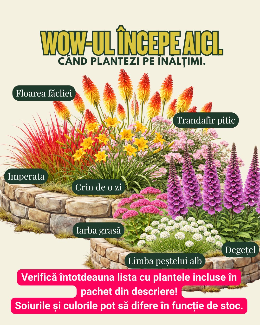 Pachet structurat pe înălțimi